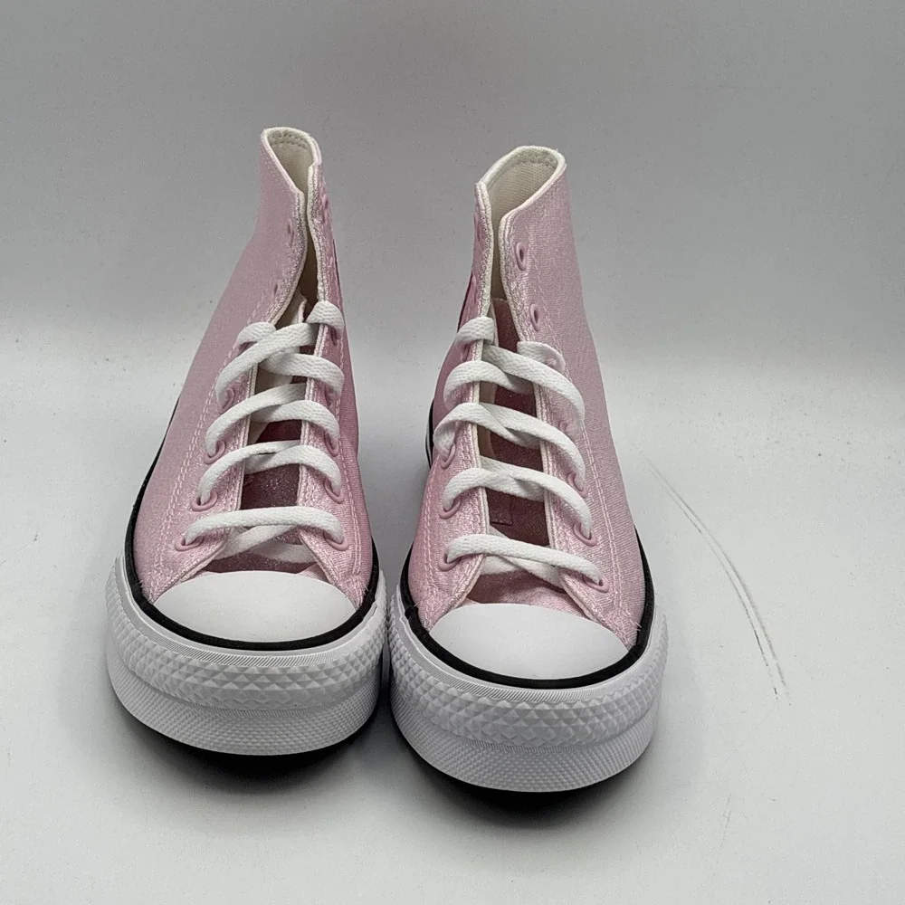Converse CTAS EVA Lift Hi Shoes Kids Size 5 Pink White Platform A17127F